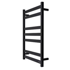 Goldair 7-Bar Flat Towel Rail - Black